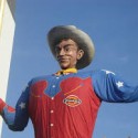 The long-time voice of Big Tex has died