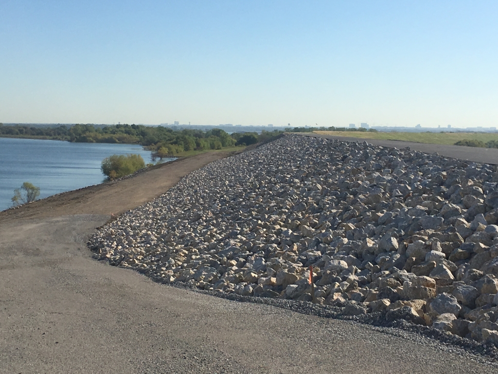 Repairs Complete On Lake Lewisville Dam News Talk WBAP AM   Lewsivlle Dam Repaired 1024x768 