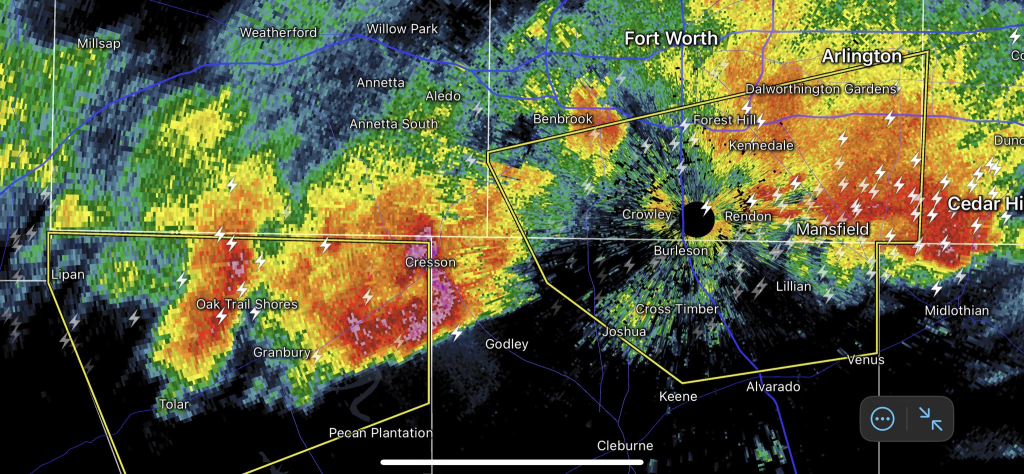 Severe Thunderstorm Warnings Issued For North Texas | News Talk WBAP-AM