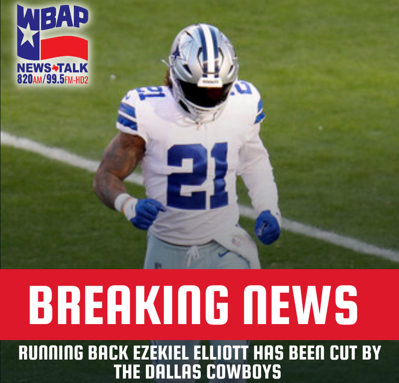 BREAKING: Cowboys release Ezekiel Elliott after 7 seasons